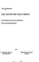 Der Kitsch bei Max Frisch