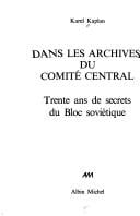 Dans les archives du Comité central