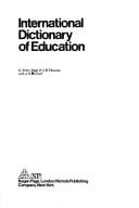 International dictionary of education