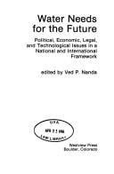 Water needs for the future