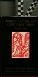 Marx's Capital and capitalism today