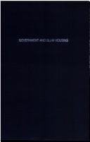 Government and slum housing