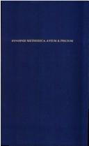 Synopsis methodica avium & piscium