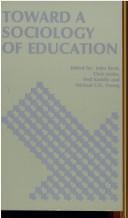 Toward a sociology of education
