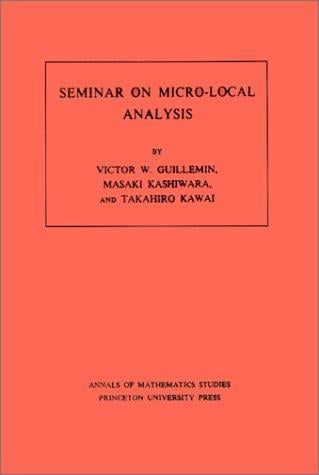 Seminar on micro-local analysis