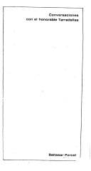 Conversaciones con el honorable Tarradellas