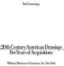 20th century American drawings