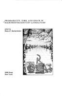 Probability, time, and space in eighteenth-century literature