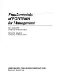 Fundamentals of FORTRAN for management