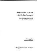 Zeitkritische Romane des 20. Jahrhunderts