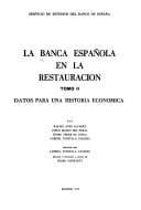 La Banca española en la Restauración