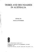 Tribes and boundaries in Australia (Social anthropology series)