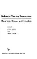 Behavior-therapy assessment : diagnosis, design, and evaluation
