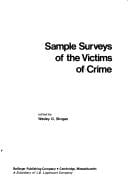 Sample surveys of the victims of crime