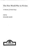 The First World War in fiction