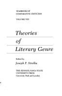 Theories of literary genre
