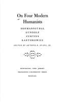 On four modern humanists: Hofmannsthal, Gundolf, Curtius, Kantorowicz.