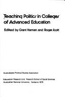 Teaching politics in colleges of advanced education