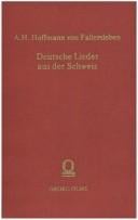 Deutsche Lieder aus der Schweiz