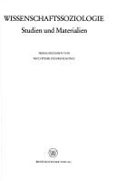 Wissenschaftssoziologie