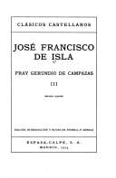 Historia del famoso predicador fray Gerundio de Campazas