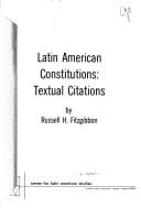 Latin American constitutions: textual citations