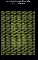 On economics and society