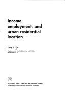 Income, employment, and urban residential location