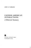 Chinese-American interactions