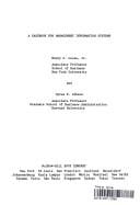 A casebook for management information systems