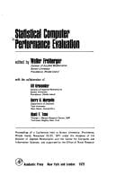 Statistical computer performance evaluation