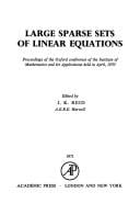 Large sparse sets of linear equations
