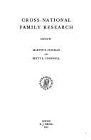 Cross-national family research