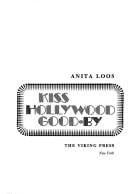 Kiss Hollywood good-by