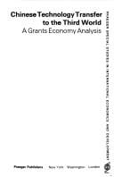 Chinese technology transfer to the Third World