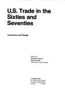U.S. trade in the sixties and seventies: continuity and change