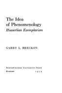 The Idea of phenomenology