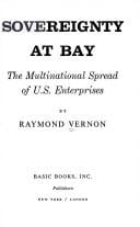 Sovereignty at bay; the multinational spread of U.S. enterprises