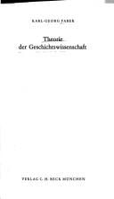 Theorie der Geschichtswissenschaft