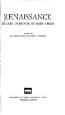Renaissance: studies in honor of Hans Baron
