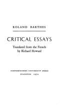 Critical essays