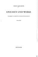 Epochen und Werke
