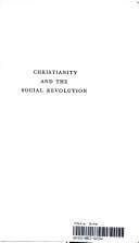 Christianity and the social revolution