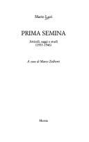 Prima semina