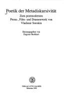 Poetik der Metadiskursivität