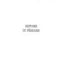 Histoire du Périgord (French Edition)