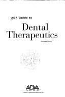 ADA guide to dental therapeutics