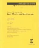 Laser physics and spectroscopy