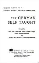 New German Self-Taught