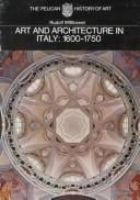 Art and Architecture in Italy, 1600-1750 (Hist of Art)